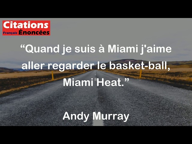 When Andy Murray is in Miami: His love for basketball and the Miami Heat
