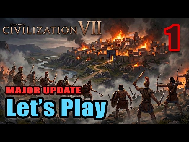 I finally got to play the Major Update for Civilization 7 - Turn Based 4X Strategy - Full Gameplay