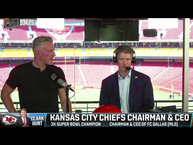 Chiefs CEO Clark Hunt on Patrick Mahomes' return and the Andy Reid era 🏈 | The Pat McAfee Show