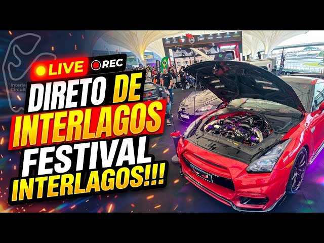 AO VIVO DIRETO DO FESTIVAL INTERLAGOS Junior - DS Performance está ao vivo!