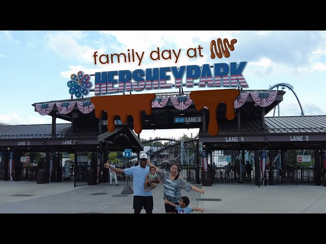 we took our toddler to HERSHEY PARK 🍫🎢 | family summer vlog
