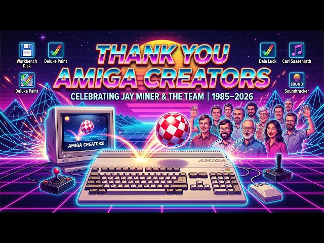 Lorraine is Awake: The Story of Commodore Amiga (90s Goa Trance Tribute)