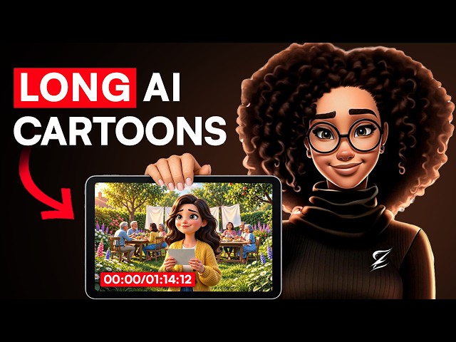 How I Make Long AI Cartoons for FREE (New Method)
