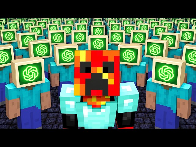 I Added AI Players To My Minecraft World