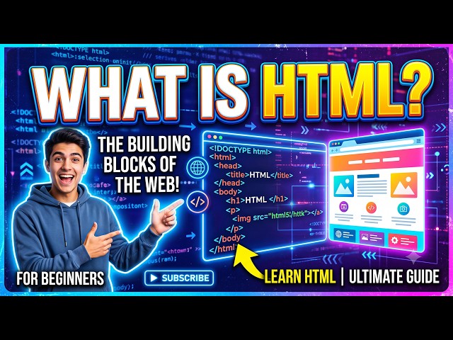 What is HTML? | HTML Explained for Beginners