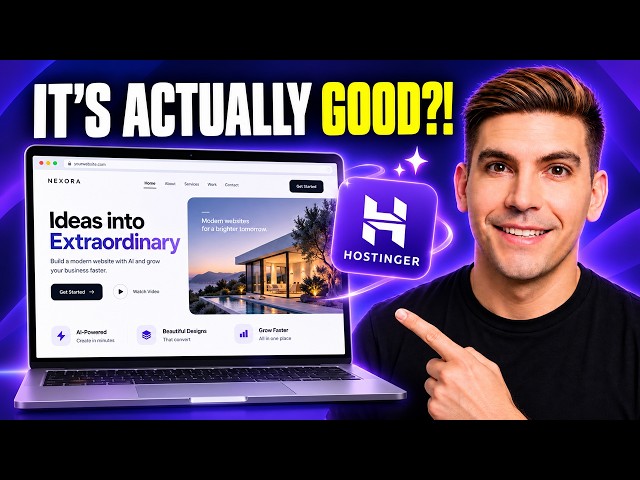 Hostinger AI Builder Tutorial 2026 (Build Websites & Apps Without Code)