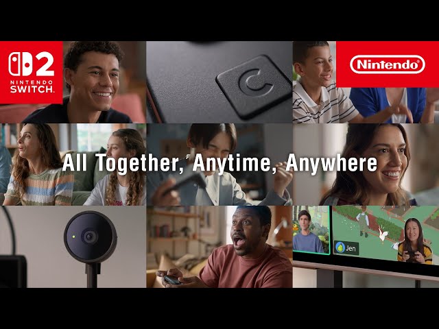Nintendo Switch 2: GameChat - All Together, Anytime, Anywhere