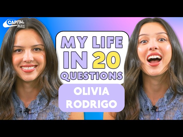 Olivia Rodrigo Reveals Her Top 3 Songs & Her Best Lyrics | My Life In 20 Questions
