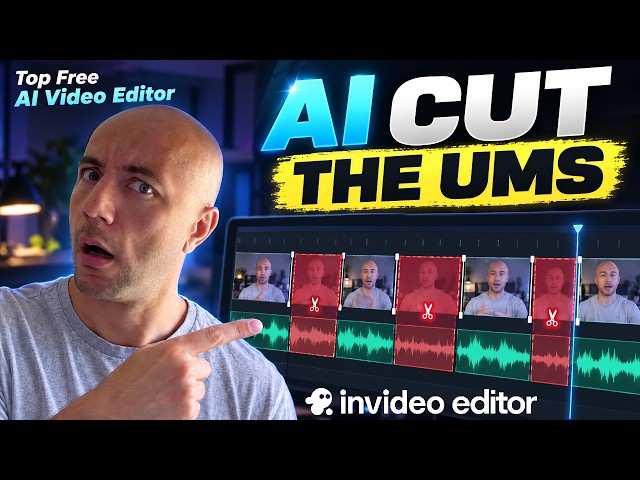 Top Free AI Video Editor for Talking Head Cleanup (invideo editor)