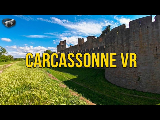 Carcassonne - Tour por la Cité - VR 180º 3D