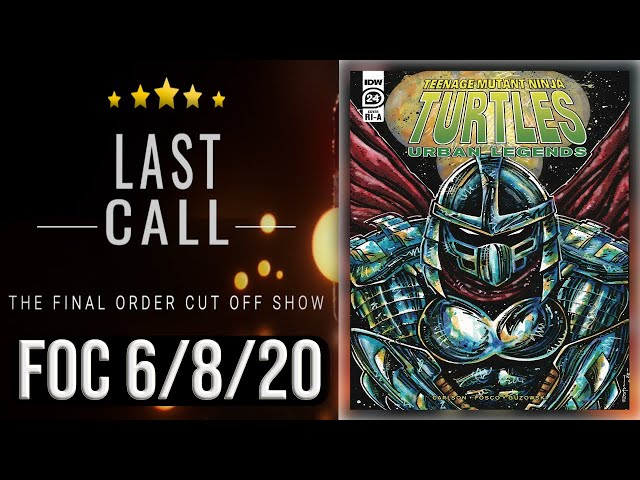 Best Comic Books for Final Order Cut Off 6/8/20