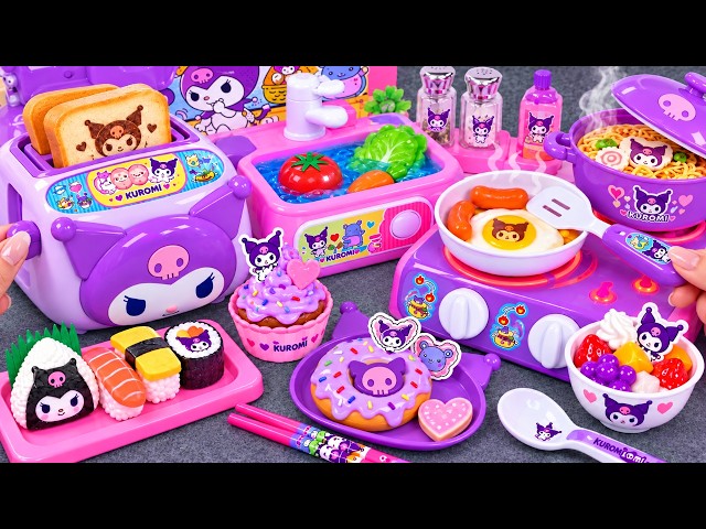 60 Minutes Kuromi’s Ultimate Food Surprise! 🍩 Purple Kitchen Toys Unboxing | Tina Satisfying ASMR