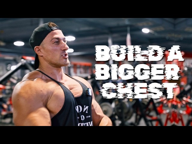 How to Build a Bigger Chest | My Full Workout + Training Tips