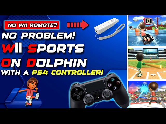 How to Play Wii Sports on Dolphin with a PS4 Controller