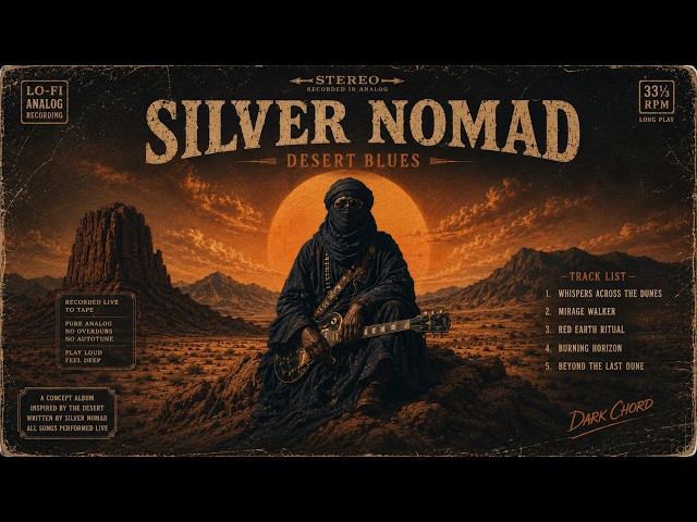 SILVER NOMAD – DESERT BLUES | Tuareg Psychedelic Rock | Full Album