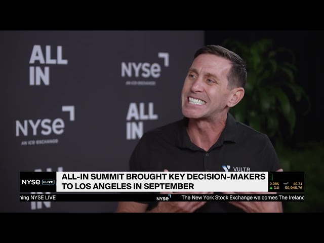 Vultr CMO Kevin Cochrane at All In ‘Super Optimistic’ on Future AI Progress
