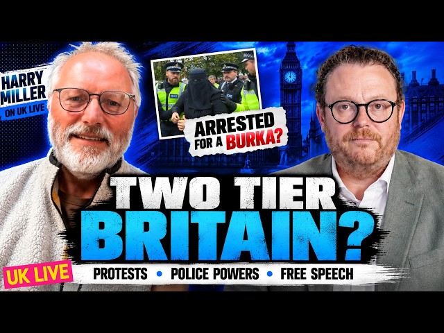 “TWO-TIER BRITAIN”: Harry Miller on the Burka Arrest, Portsmouth Protests & Police Bias