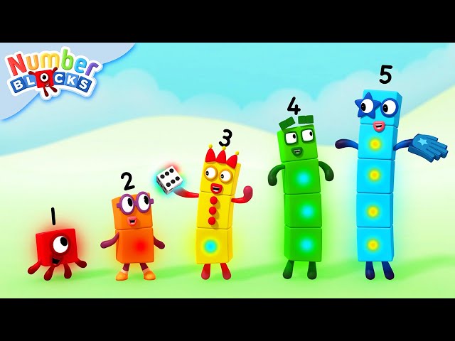 Colourful Math | Full Episodes | Learn to Count - @Numberblocks