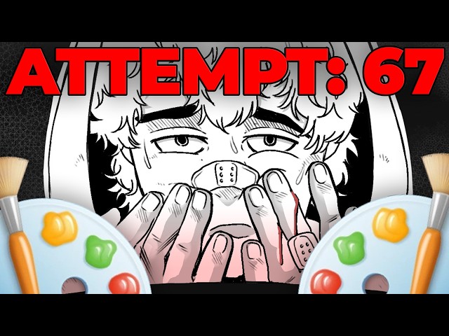I Made a MANGA Only Using MICROSOFT PAINT...