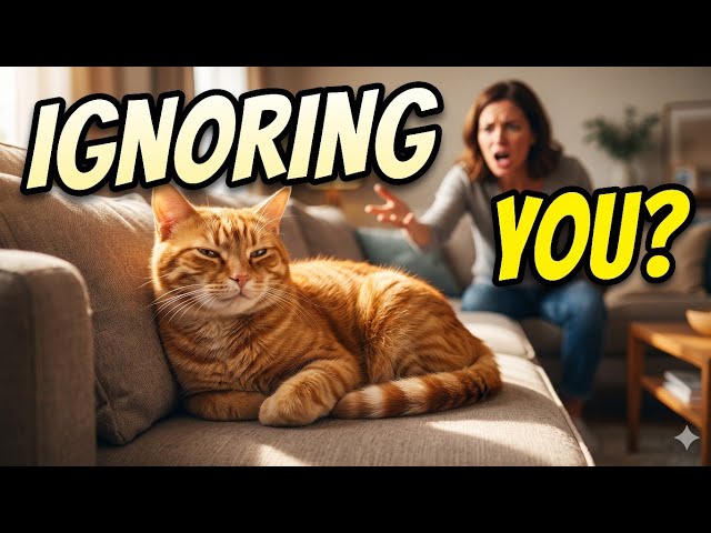 Why Cats Ignore You (The Science of How Cats Hear You)