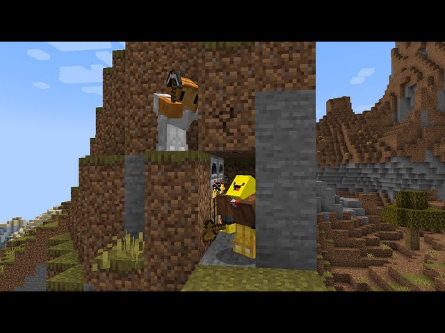 Minecraft Manhunt But It's Scripted