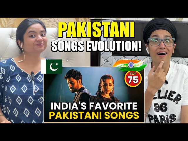 Indians React to Top 75 Pakistani Songs Favorite In India