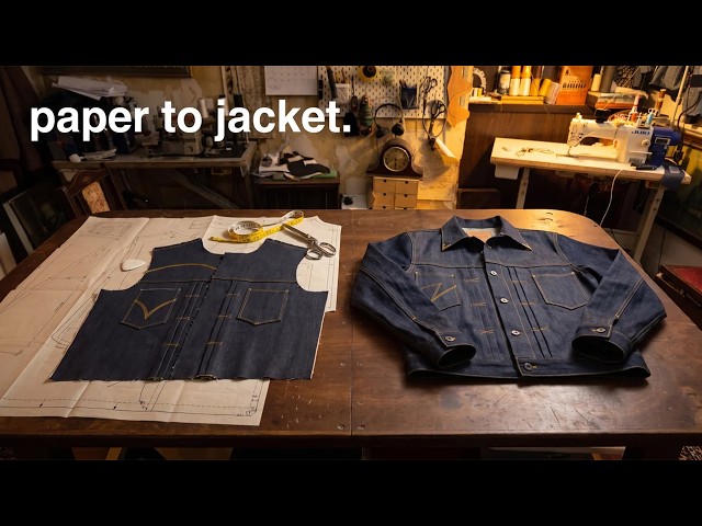 You Can Sew This Selvedge Denim Jacket — Full Course
