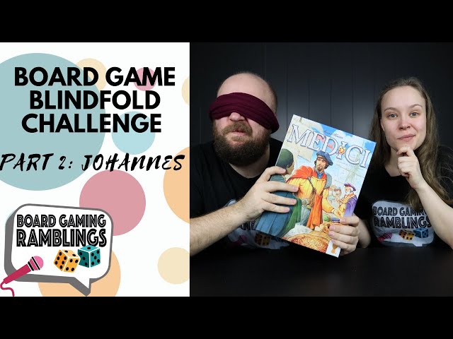 Can Johannes guess the games? (Blindfold Challenge)