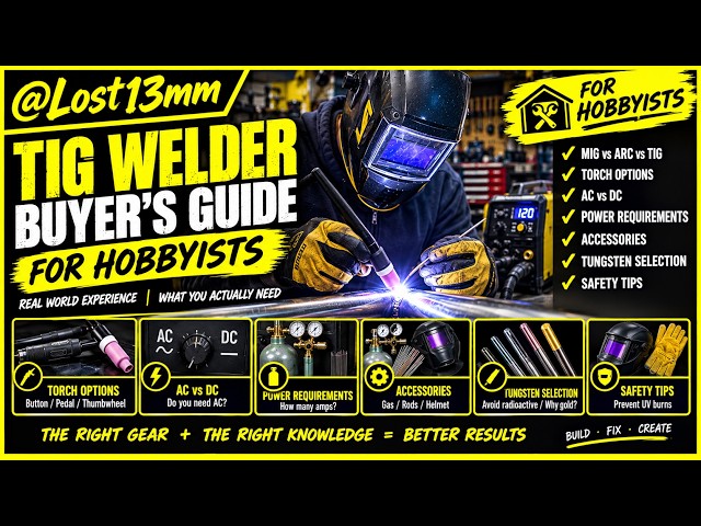 TIG Welding for Beginners: 5 Years of Lessons & Hobbyist Tips