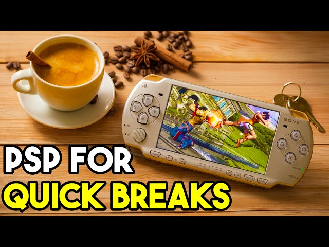 PSP Games PERFECT For Quick Coffee Breaks