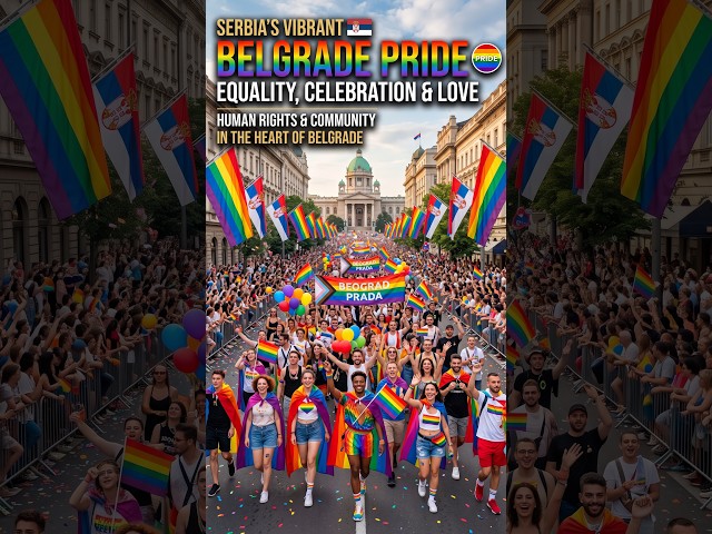 Belgrade Pride 2026 🌈#lgbt #pride