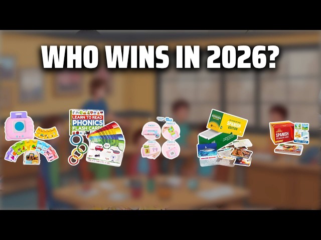 The Top 5 Best Flash Cards Spanish in 2026 - Must Watch Before Buying!