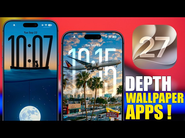 Best iOS 27 WALLPAPER Apps (Depth Effect Wallpapers)