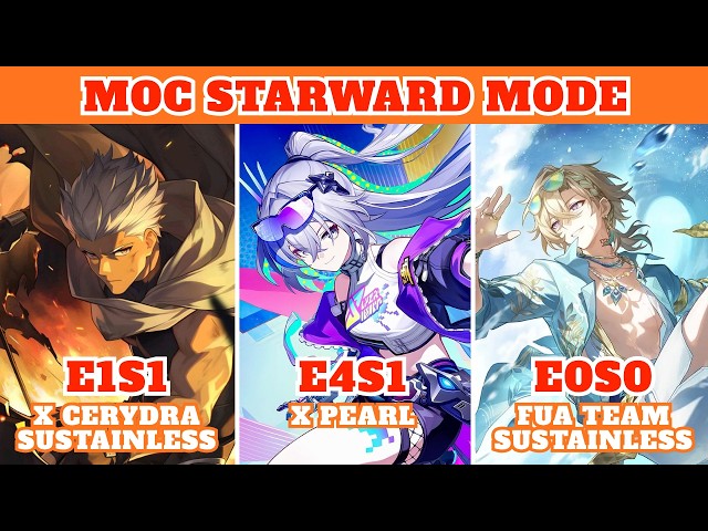 True 0 cycle MOC 12 Starward Mode | Archer , Silverwolf Lv999 , Aventurine | HSR 4.6