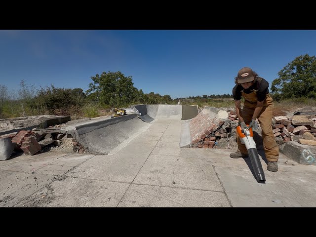 Landscaping An Overgrown DIY Making It Skate-able Again (Scape & Destroy DMF DIY) 