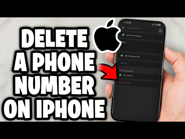 How To Delete a Phone Number on iPhone