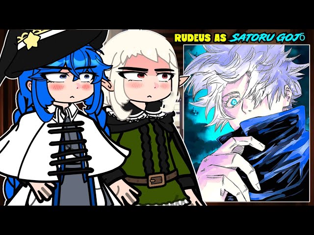 🇺🇸/🇧🇷/🇪🇸 mushoku tensei react to Rudeus as Satoru Gojō | Gacha reaction