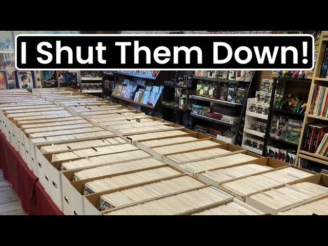 I Put This Comic Book Shop OUT OF BUSINESS 