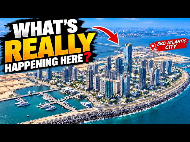 What’s REALLY Happening in Eko Atlantic City? 🇳🇬 | The City Built on Ocean.
