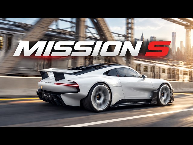Porsche Mission S Hits NYC Streets for the First Time!