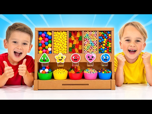 Chris and friends - Kids story about sweet machine