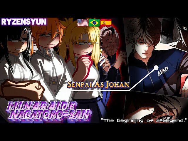 Ijinaraide Nagatoro-san react to Senpai As Johan Seong | LOOKISM | Gacha React