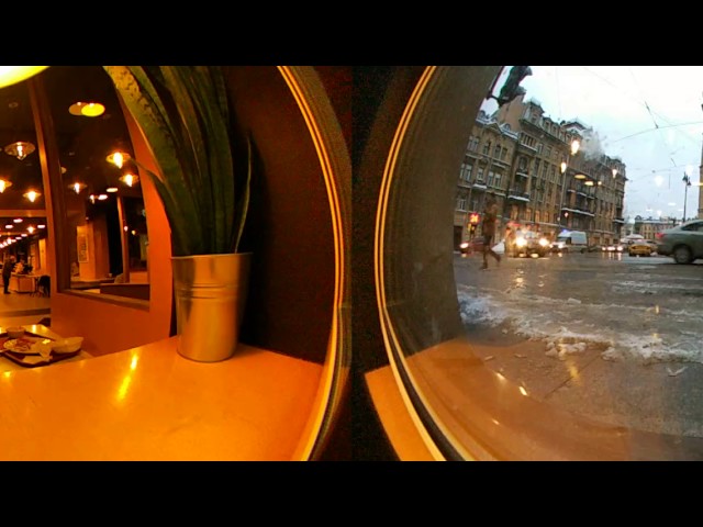 Dining on Marata,3D video,360