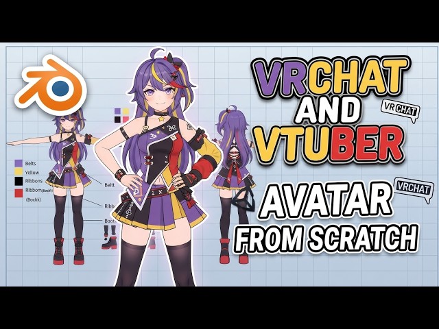 How to Make a VRChat and 3D VTuber Avatar From Scratch, Part 0: