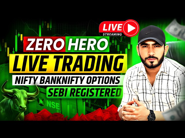 Expiry Hero Zero Trade Nifty SENSEX | Live Trading | Banknifty Analysis | 21-sept | #livetrading