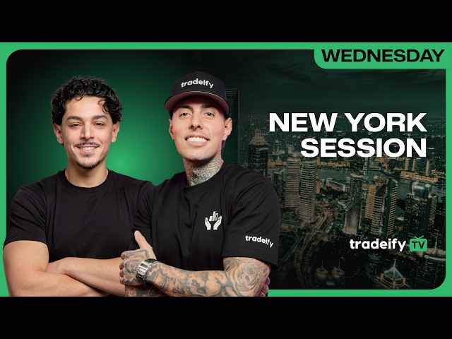 NEW YORK SESSION LIVE! | Tradeify TV | WEDNESDAY 9/23/26