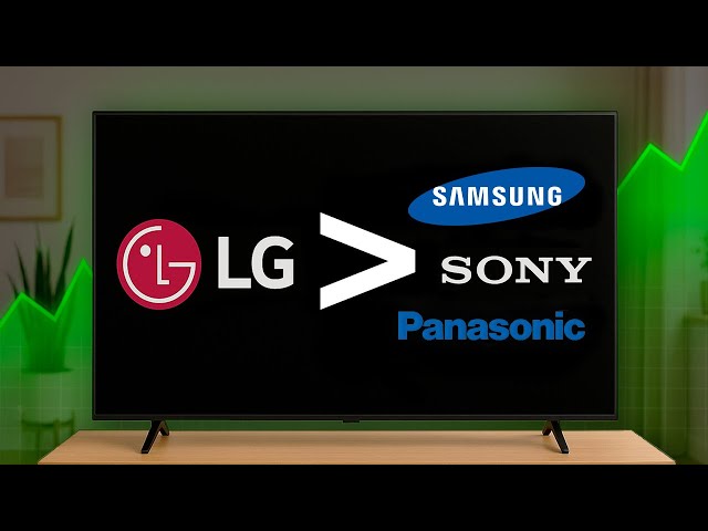 The Unstoppable Rise Of LG TVs (There's No Catching Up)
