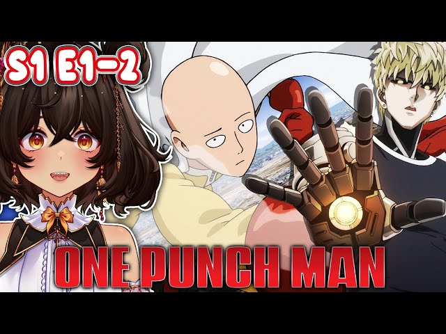 FIRST TIME Watching ONE PUNCH MAN Season 1 Episode 1 & 2 Reaction