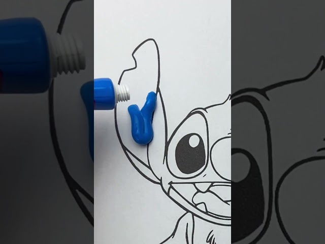 Stitch Color Mixing 💙🩷