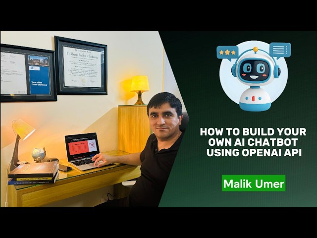 Build Your Own AI Chatbot with Python & OpenAI API 🤖 | Easy Tutorial for Beginners & Students